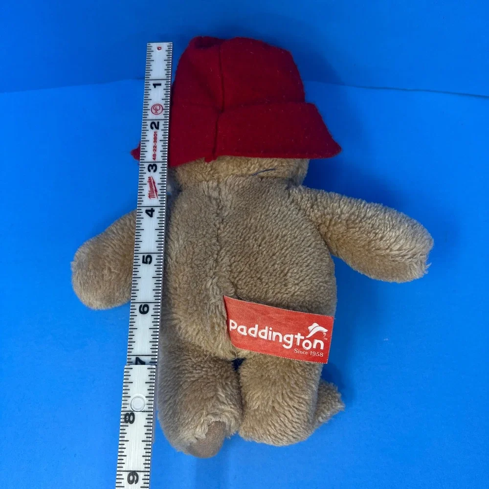 Rainbow Designs Paddington Bear 8‎ Inch Tan Red Hat PA1489 Plush Toy